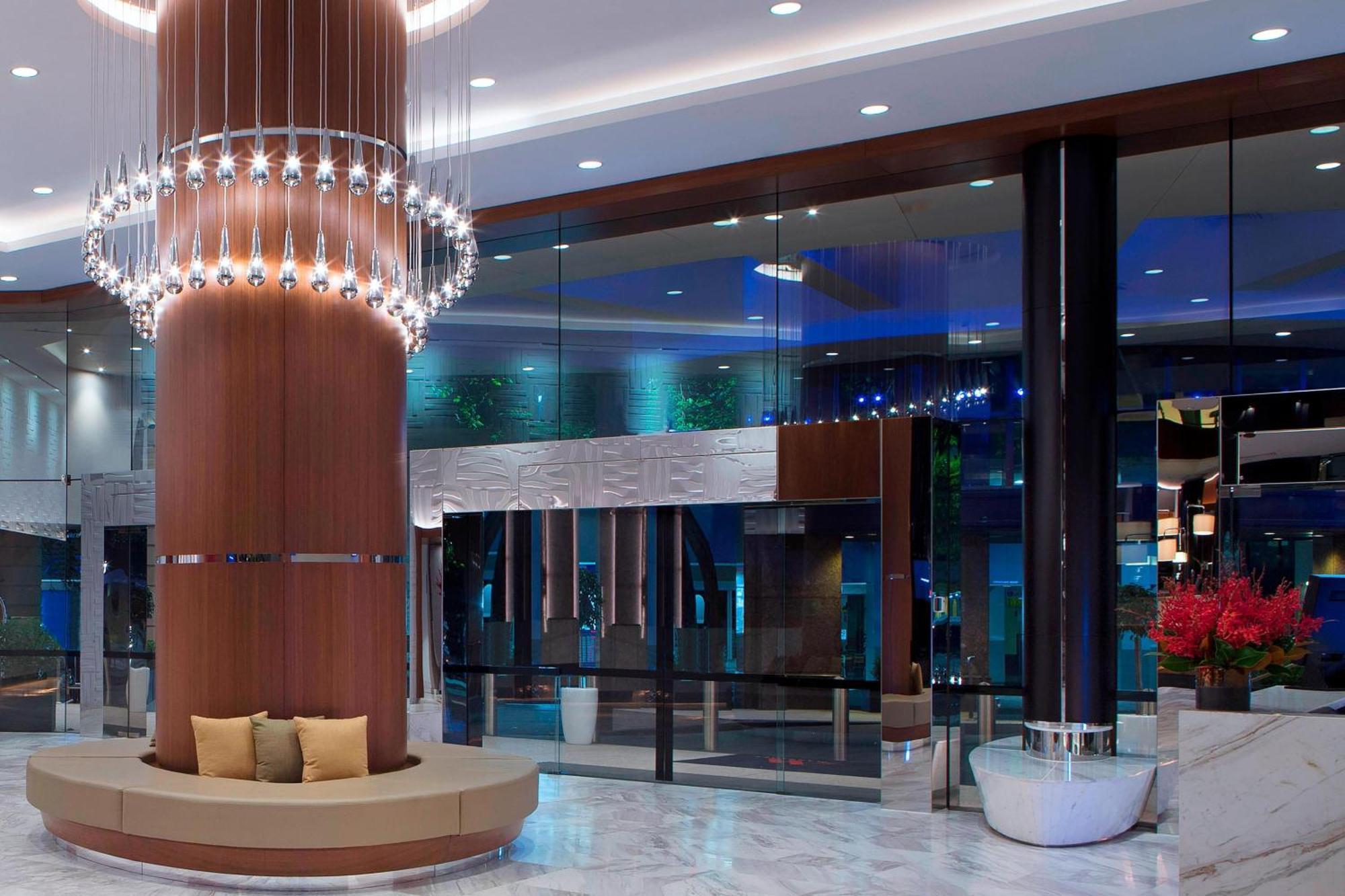 Sydney Harbour Marriott Hotel At Circular Quay Exterior foto Lobby