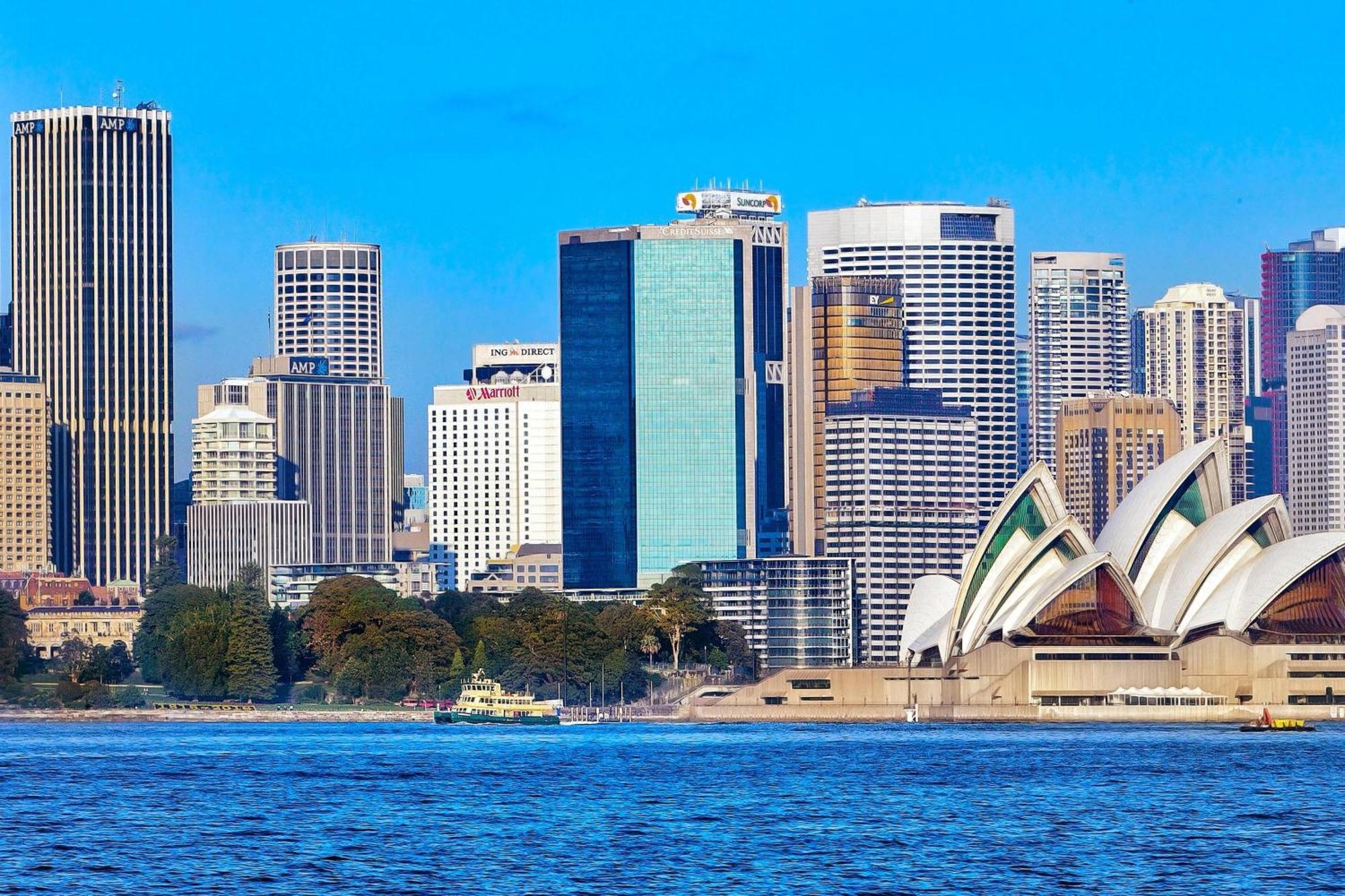 Sydney Harbour Marriott Hotel At Circular Quay Exterior foto Sydney